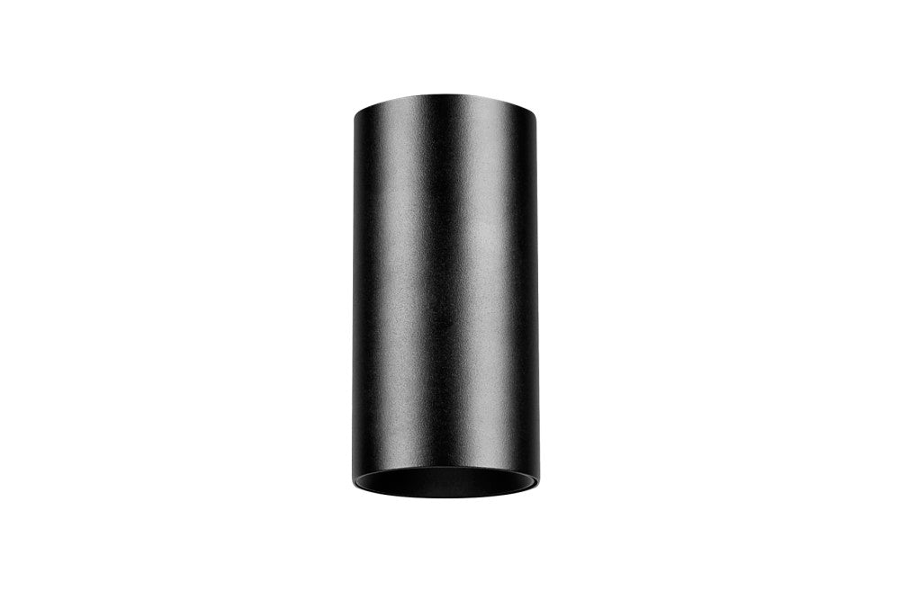 ACCENTPLUS SPOTLIGHT S2 65MM DIAMETER 130MM LENGTH GU10 LED FLUSH SURFACE MOUNTED BLACK FINISH - ILNEV037