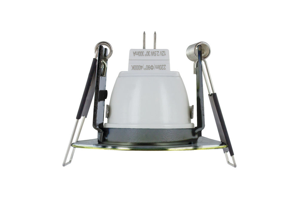 EVOFIRE MINI FIRE RATED DOWNLIGHT 45MM CUTOUT IP65 ANTIQUE BRASS ROUND INTEGRAL - ILDLFR45D041