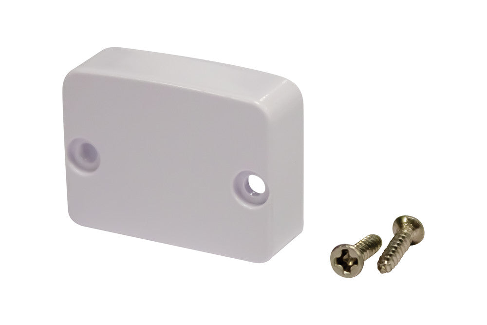PROFILE END CAP WITHOUT CABLE ENTRY INCLUDES 2 SCREWS FOR ILPFS188 ILPFS189 - ILPFA191