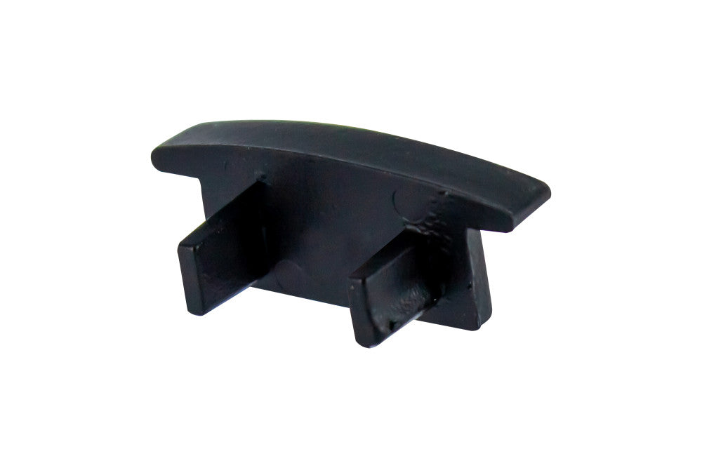 PROFILE ENDCAP WITHOUT CABLE ENTRY BLACK FINISH FOR ILPFR071B AND ILPFR072B - ILPFA074B
