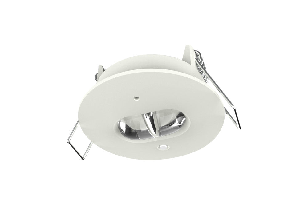 EMERGENCY COMPACT DOWNLIGHT 1W 120LM 3HR NON-MAINTAINED 38MM CUTOUT 5700K CORRIDOR MANUAL TEST INTEGRAL LED - ILEMDL073