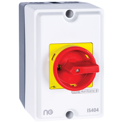 Isolator, Rotary 4P IP65