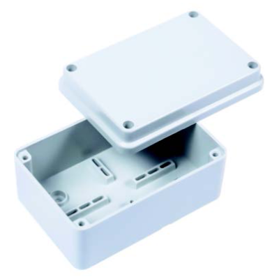 Junction Box, Screw-On Low Cover IP56, Self Extinguishing