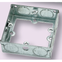 Box, 1 Gang Switch & Socket, Extension Pattern