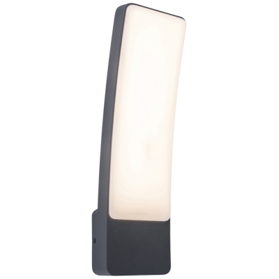 Wall Light, Kira LED 4000K 1200lm IP54, c/w Opal Polycarbonate Diffuser