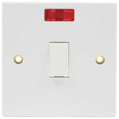 Control Switch, DP c/w Neon