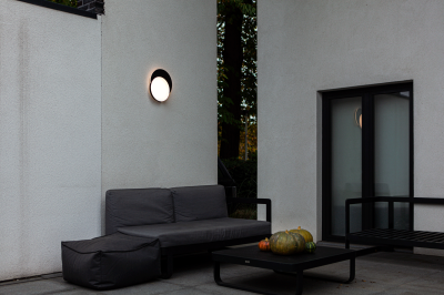 Wall Light, Goleta Intgrtd IP54, IP54 c/w Opal Glass Diffuser