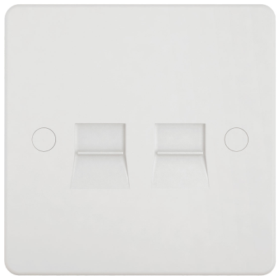 Profile - Socket, 2 Gang (2G) BT Telephone Master