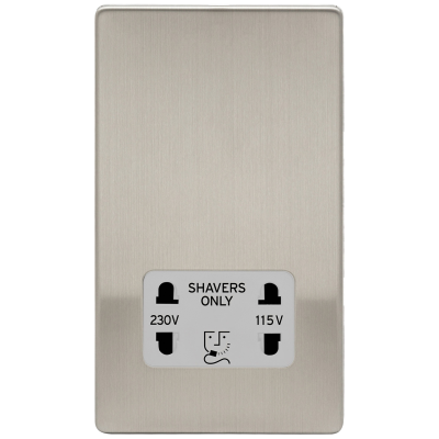 Ultima - Shaver Socket, Grey Insert