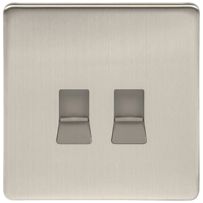 Ultima - Socket, 2 Gang (2G) Cat5 Data Outlet