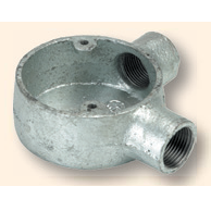 Circular Box, 2 Way Angle