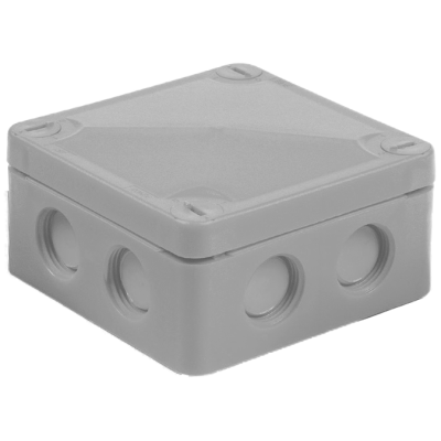 Connection Box, 8 Cable Entry IP66, Membrane Moulded