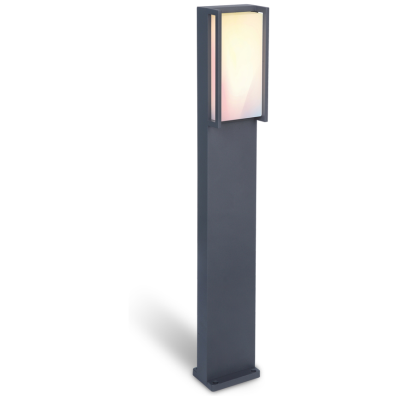 Bollard, Qubo LED 2700K-6500K-RGB IP54, c/w Opal Polycarbonate Diffuser