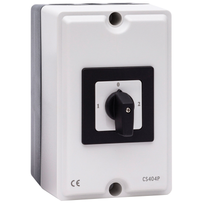 Changeover Switch, Rotary 4P AC21 IP65