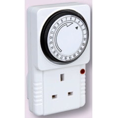 Timer, Mechanical Plug-In 7 Day