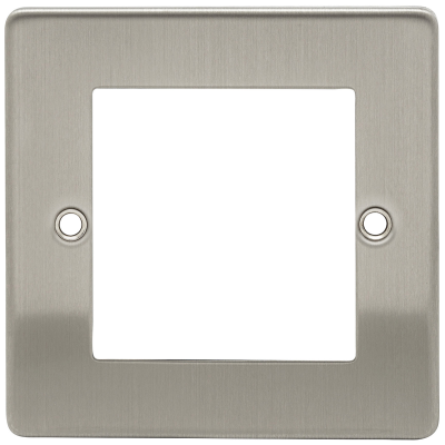 Euro Media - Data Plate, Single 2 Module Euro