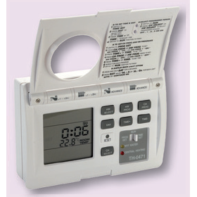 Programmer, Central Heating LCD 2 Channel, 24hr/7 Day Surface Gravity & Pumped