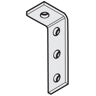 Bracket, 90Deg 3+1 Hole