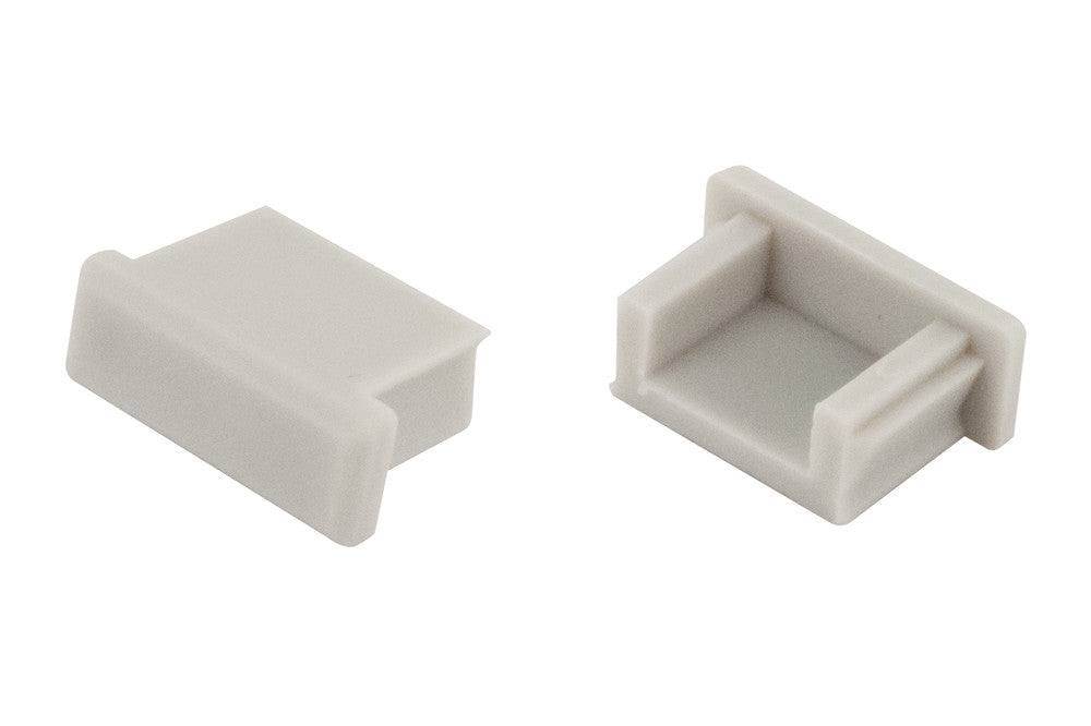 PROFILE ENDCAP WITHOUT CABLE ENTRY FOR ILPFS001/002/003/004 INTEGRAL - ILPFA005
