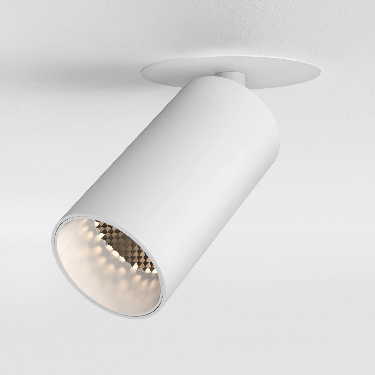 Can 50 Recessed- Matt White- 3000k