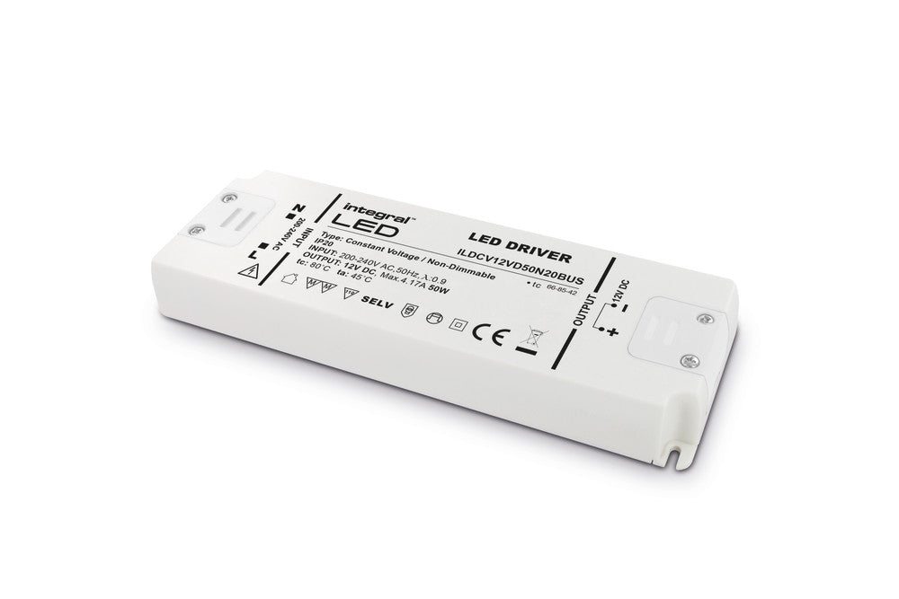 CONSTANT VOLTAGE DRIVER 75W 24VDC IP20 NON-DIMM 200-240V INPUT INTEGRAL - ILDRCVA047