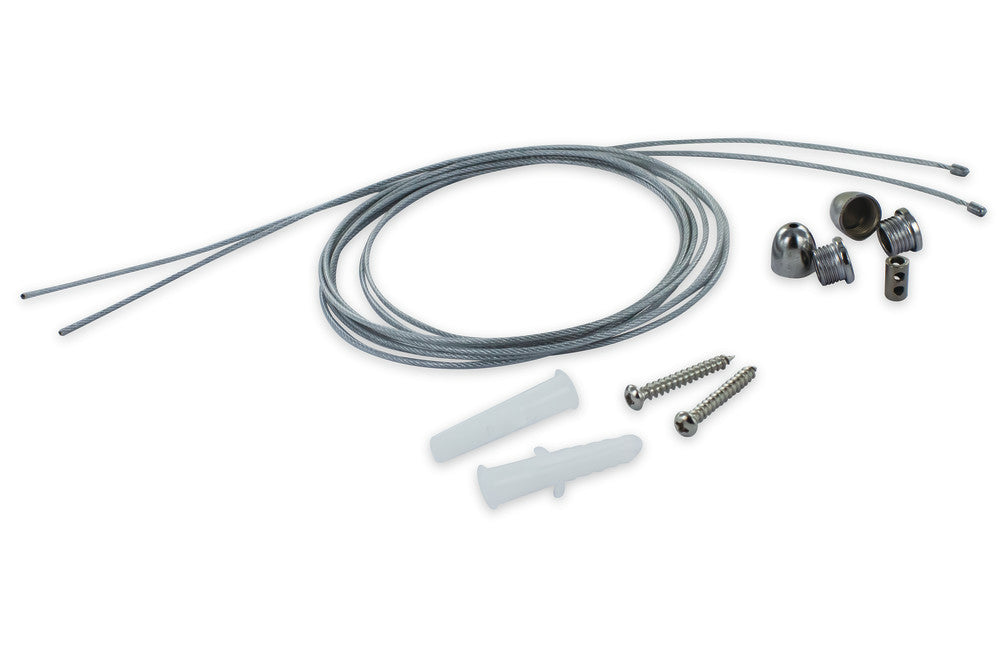 LIGHTSPAN T8 STYLE LED BATTEN SUSPENSION KIT ACCESSORY 1500MM 2 WIRES INTEGRAL - ILBTCSK058
