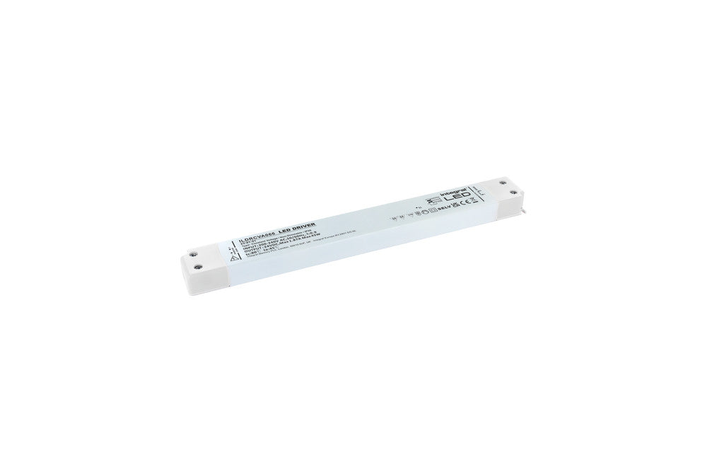 CONSTANT VOLTAGE LONG & SLIM DRIVER 45W 24VDC IP20 NON-DIMM 180-264V INPUT - ILDRCVA066