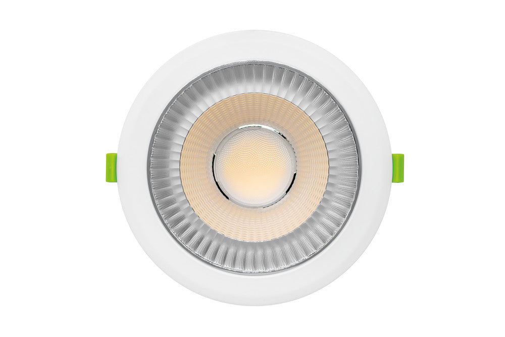 RECESS PLUS 150MM CUTOUT 28W 3360LM 120LM/W CCT ADJUSTABLE 3000/4000K 55 BEAM IP54 NON DIMM 220-240V - ILDL180RP002