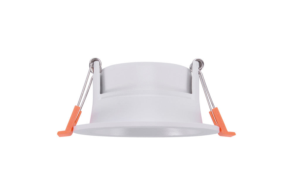 ACCENTPLUS DOWNLIGHT FOR LED GU10 70MM CUTOUT IP20 WHITE FRONT ENTRY 20 DEG TWO SIDES TILTABLE - ILDL70N012