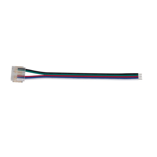Solderless 12mm 5 Pin End Feed CON P 12 RGBW CP