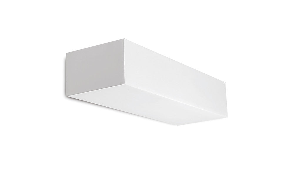 INDOOR DECORATIVE PAINTABLE GYPSUM LAMIA WALL LIGHT IP20 FOR 1 X E14 MAX 40W WHITE INTEGRAL - ILDEC012