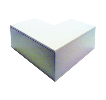 Falcon FEA4 40 x 25mm PVC Mini Trunking External Angle White