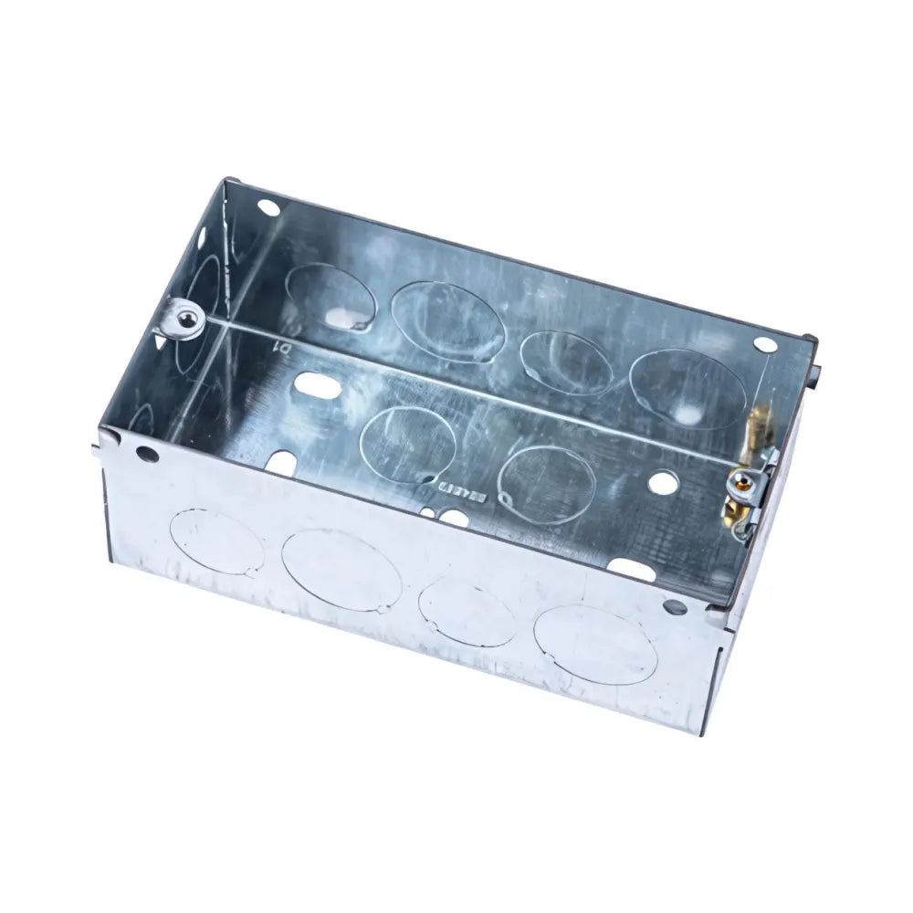 47mm 2 gang Switch and Socket Box