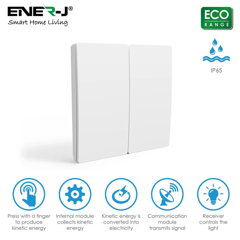EnerJ 2g Wireless Switch- Eco- White