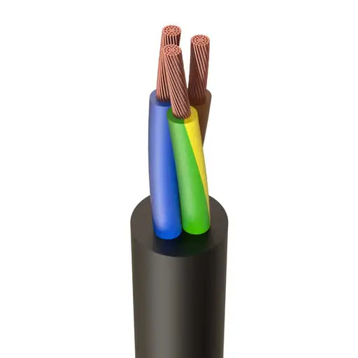6mm² 3 Core HO7RNF Rubber Flexible Cable