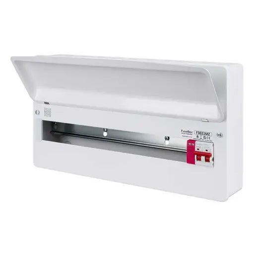 Fusebox 21 Way Consumer Unit with 100A Main Switch and Type 2 SPD