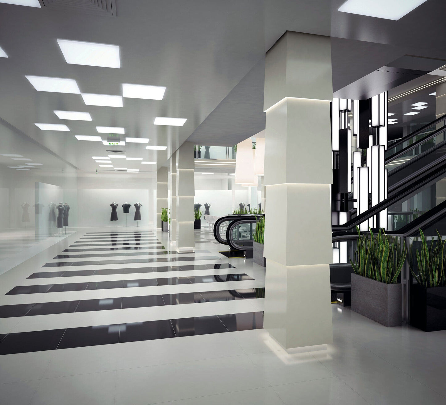 Kanlux Embedded louver fitting REGIS 3 25710