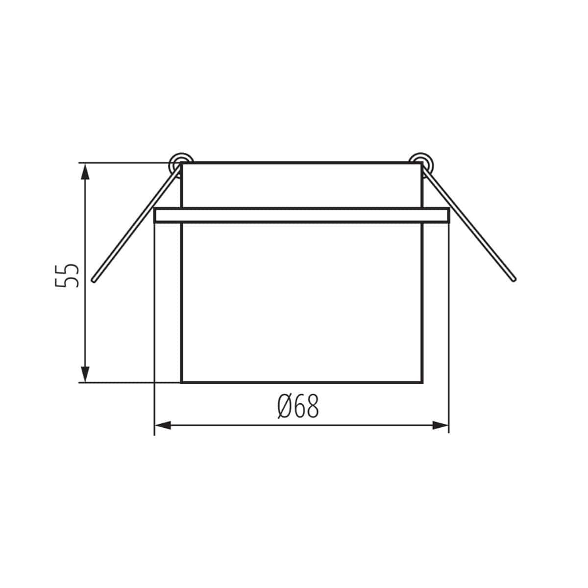 Kanlux Ring for spotlight fittings SPAG 27322