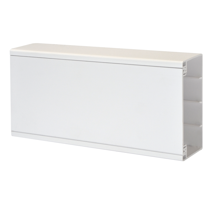 Falcon RCV42/SE 100 x 50mm PVC Trunking Stop End / End Cap White