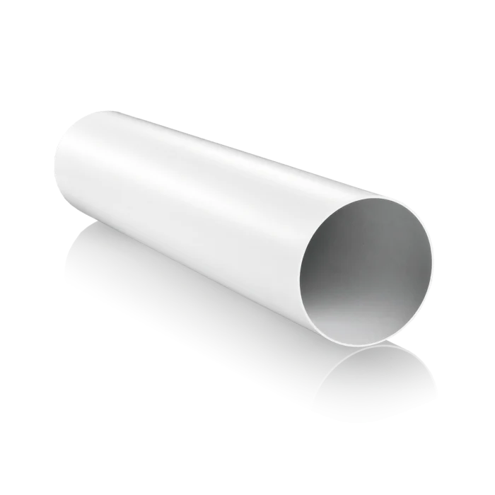 100mm Standard Round 100mm Rigid Duct 1m