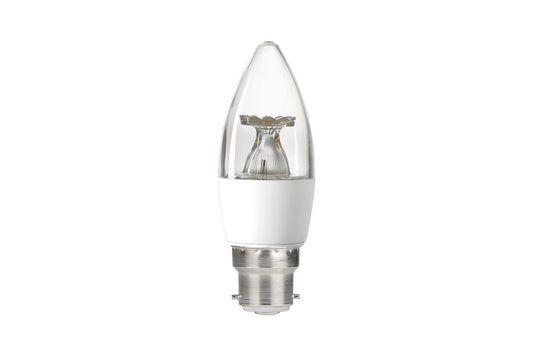 CANDLE BULB B22 250LM 2.9W 4000K NON-DIMM 240 BEAM CLEAR INTEGRAL - ILCANDB22NE081