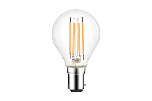 OMNI FILAMENT GOLF BALL BULB B15 470LM 3.4W 4000K DIMMABLE 320 BEAM CLEAR FULL GLASS INTEGRAL - ILGOLFB15DE074