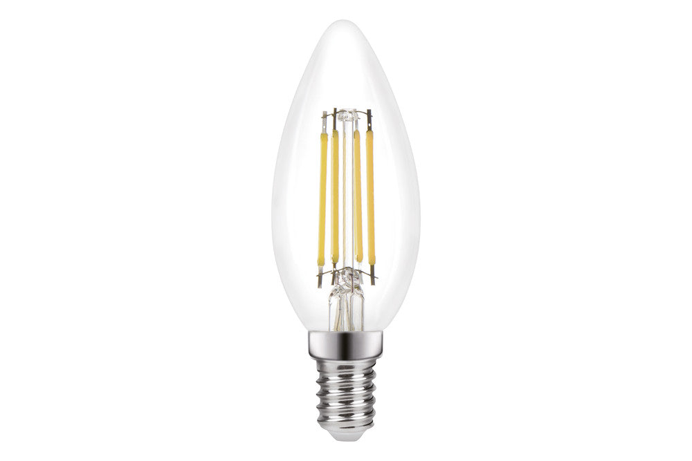 OMNI FILAMENT CANDLE BULB E14 470LM 3.4W 4000K NON-DIMM 330 BEAM CLEAR INTEGRAL - ILCANDE14NE074