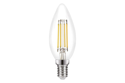 OMNI FILAMENT CANDLE BULB E14 470LM 3.4W 4000K NON-DIMM 330 BEAM CLEAR INTEGRAL - ILCANDE14NE074