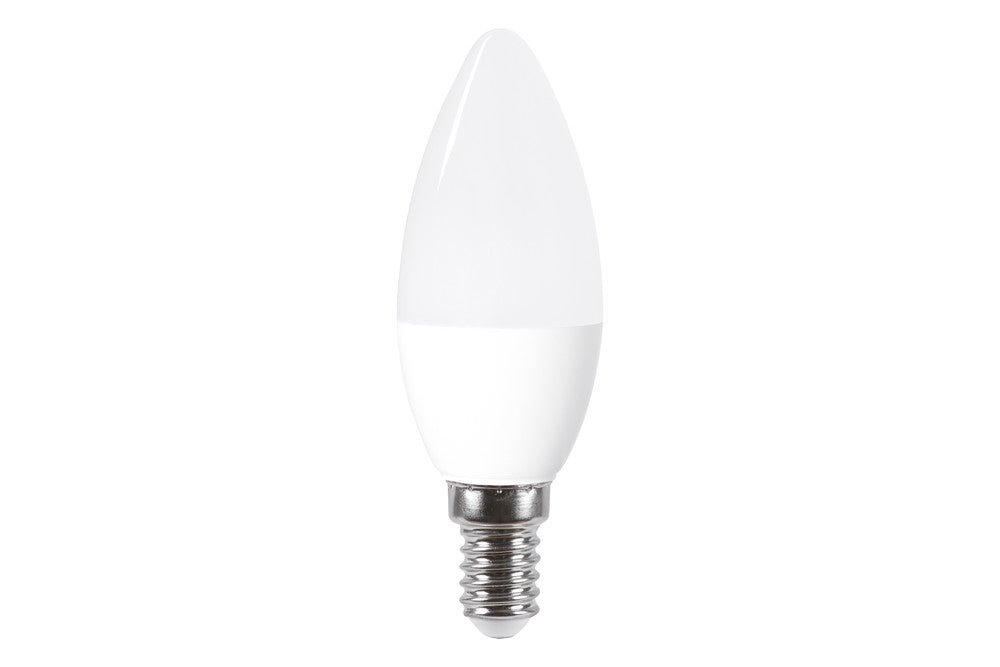 CANDLE BULB E14 470LM 4.9W 4000K NON-DIMM 250 BEAM FROSTED INTEGRAL - ILCANDE14NE088