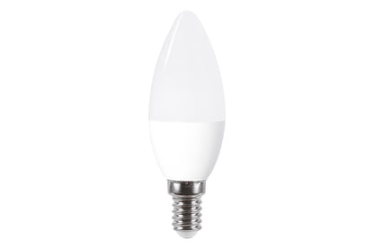 CANDLE BULB E14 470LM 4.9W 4000K NON-DIMM 250 BEAM FROSTED INTEGRAL - ILCANDE14NE088