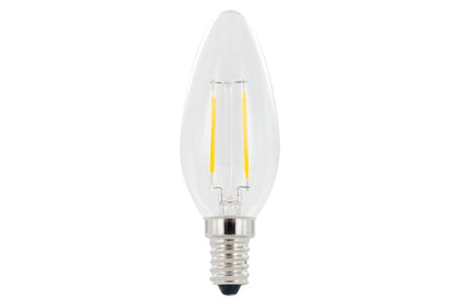 OMNI FILAMENT CANDLE BULB E14 250LM 1.8W 4000K NON-DIMM 330 BEAM CLEAR INTEGRAL - ILCANDE14NE073