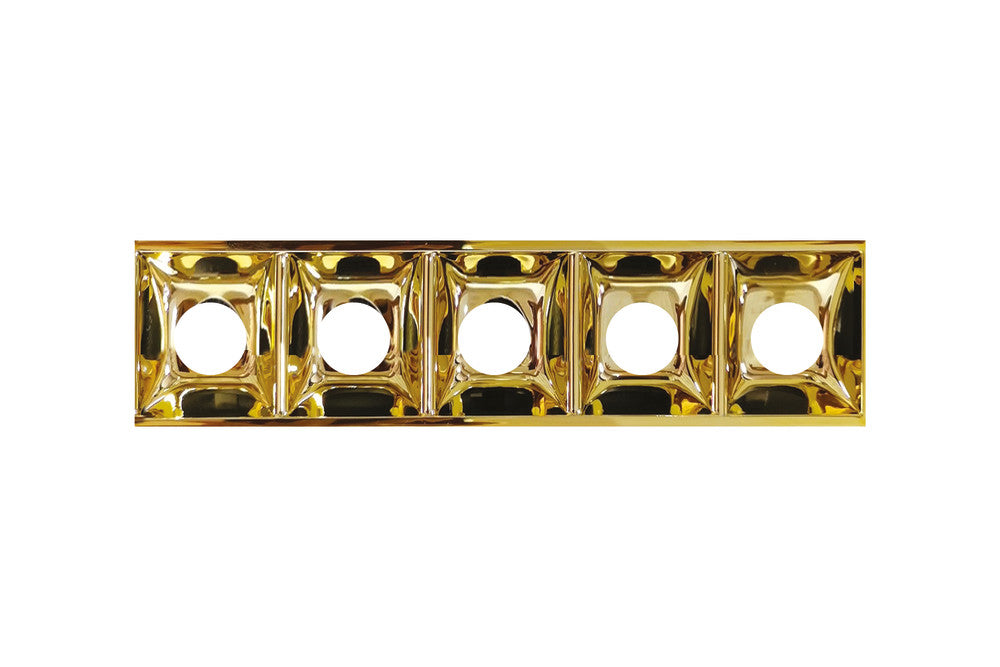 POLISHED GOLD TRACELUX OUTER COVER 5 LIGHT LENGTH - ILDLTRA11