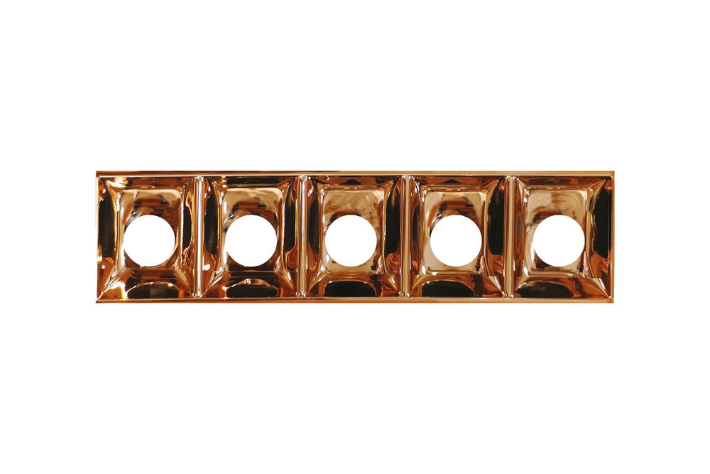 POLISHED BRONZE TRACELUX OUTER COVER 5 LIGHT LENGTH - ILDLTRA12