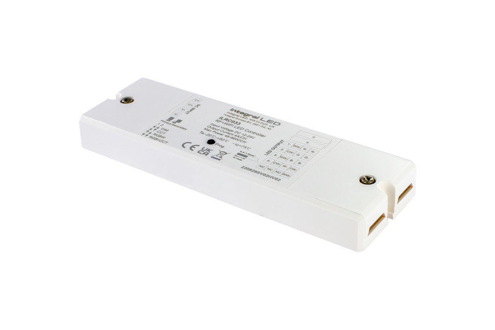 WIFI & RF UNIVERSAL RECEIVER APP CONTROLLED RGB+CCT 12-24V CONSTANT VOLTAGE 240W(12V) AND 480W(24V) - ILRC033